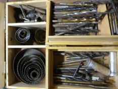 Two Boxes of Drill Bits