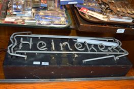 Neon Heineken Sign (As Found)