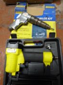 Marksman Stapler/Nailer Kit, and a Pneumatic Screw