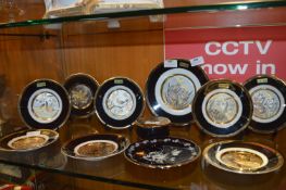 Set of 24ct Gold Decorated Japanese Dishes