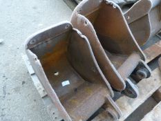 *Two Mini Digger Buckets