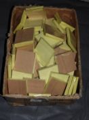 Box Containing a Quantity of Yellow Post-it Notes