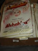 Box Containing 10 Asian Style Ladies Scarves