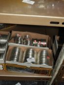 Two Boxes of Asian Style Silver Bangles