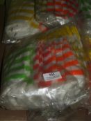 4x12 Packs of Ladies Striped Socks