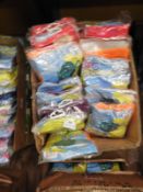 Two Boxes of 20 Inflatable Bags (Various Colours)