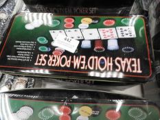 Two Texas Hold'em Poker Sets