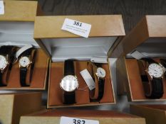 Two Pair of Ladies & Gents Wristwatches with Black