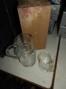 Ten Glass Bowl & Cup Sets