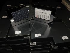 Eight Chrome Folding Photo Frame & Calendars