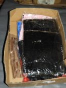 Box Containing 10 Asian Style Ladies Scarves