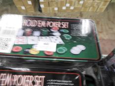 Two Texas Hold'em Poker Sets
