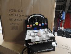 Carton of 288 Seven Colour Change Ball Light Keych
