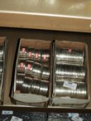 Two Boxes of Asian Style Silver Bangles