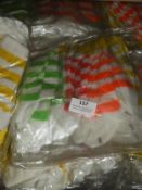 4x12 Packs of Ladies Striped Socks