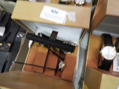 Two Pair of Ladies & Gents Wristwatches with Black