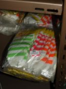 4x12 Packs of Ladies Striped Socks