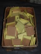 Box Containing a Quantity of Yellow Post-it Notes