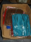 Box Containing 10 Asian Style Ladies Scarves