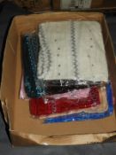 Box Containing 10 Asian Style Ladies Scarves