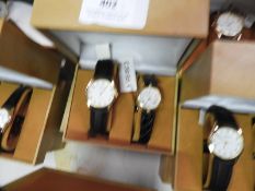 Two Pair of Ladies & Gents Wristwatches with Black