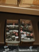 Two Boxes of Asian Style Silver Bangles