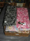 Ten Ladies Assorted Fuzz Scarves