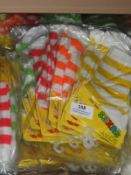 4x12 Packs of Ladies Striped Socks