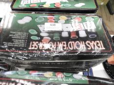 Three Texas Hold'em Poker Sets