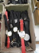 Box of Assorted Digital and Analog Watches