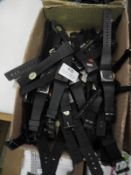 Box of Assorted Digital and Analog Watches