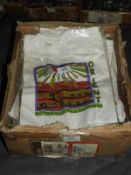 Box Containing 20 Aztec Style Printed T-Shirts