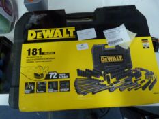 *Dewalt Mechanics Set 181p