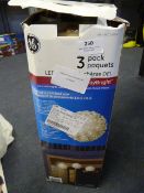 *150 LED Super Spheres 3pk