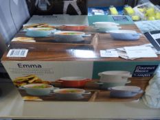 *Stoneware Soup Bowls 6pce