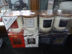 *Fragrance Candle 4pk