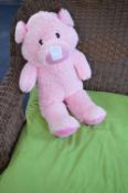 Pink Plush Pig
