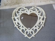 Heart Shaped Mirror