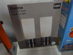 *Sienna Chrome Table Lamps