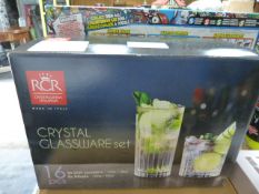 *Crystal Glassware 16pce
