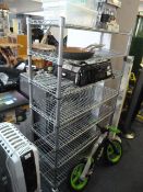 *Trinity Six Tier Metal Rack