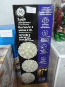 *150 LED Spheres 3pk