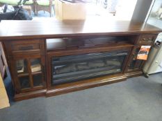 *Twin Star Media Mantel Electric Fire