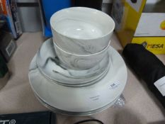 *Marble Four Piece Bowl Set