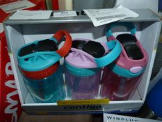 *Contigo Gizmo 2.0 Kids Water Bottles 3pk