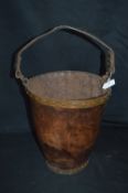 Leather Fire Bucket