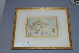 Original Watercolour - Mediterranean Scene