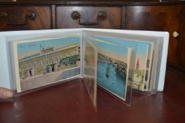 Small Postcard Album with Postcards of Malta