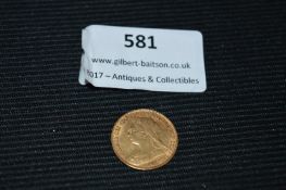 1896 Victoria Half Sovereign