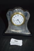 Silver Cased Clock - Birmingham 1922